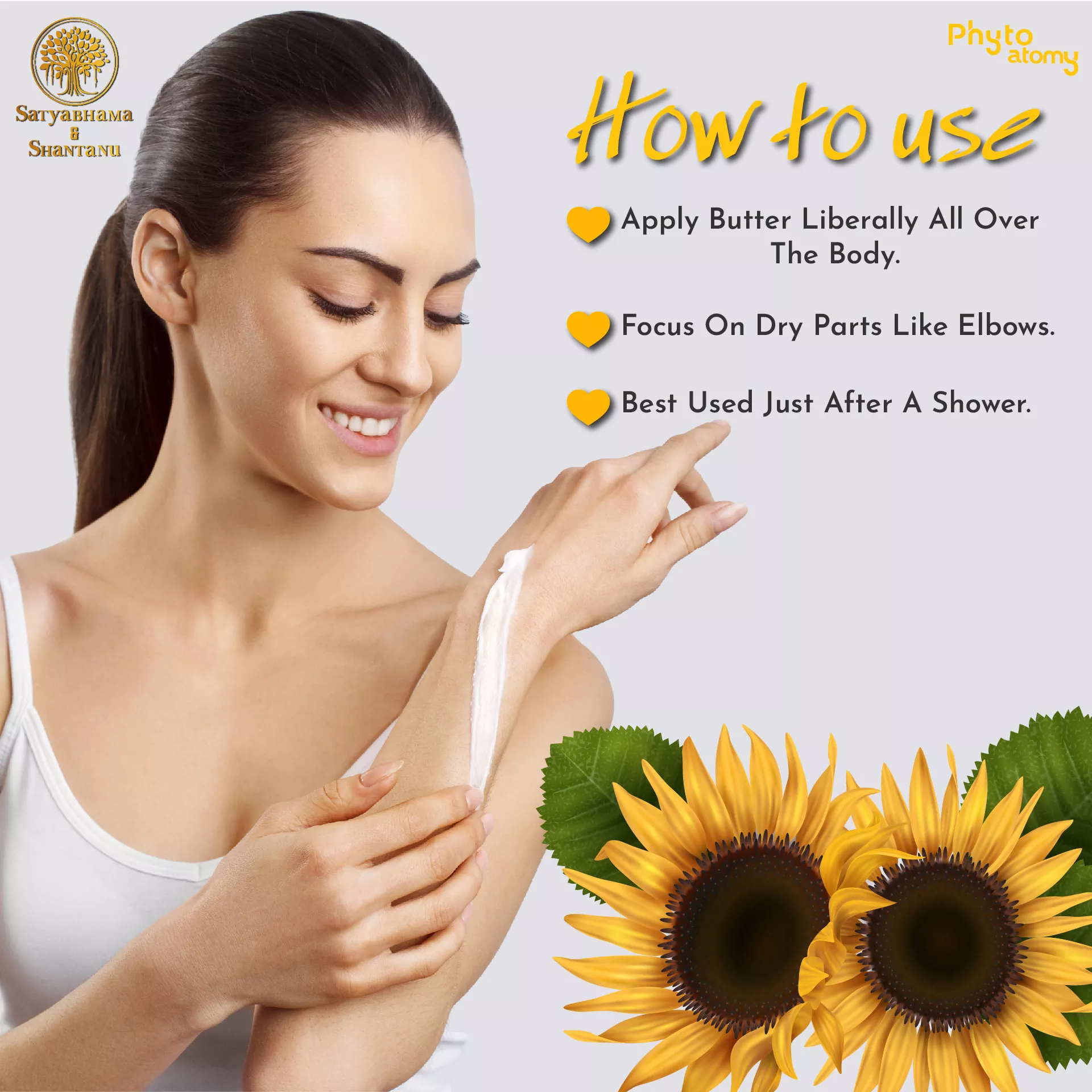 RBV B2B Sunflower Body Butter  (250g)-12 Pcs.